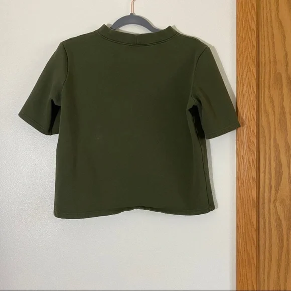 Zara Short Sleeved Graphic Sweater - Picture 6 of 7